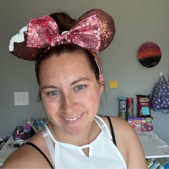 Disney | Minnie Mouse Ice Cream Bar Mickey Ears Headband | New with Tags - Picture 6 of 6